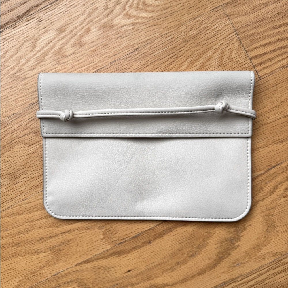 Von Holzhausen Pouch Clutch, Light Dove Gray